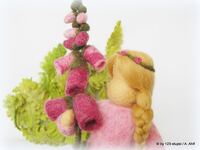 Fingerhut Blumenkind, Waldorf Art, Jahreszeitentisch