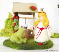 M&auml;rchenfigur - Puppenspiel - Jahreszeitentisch
